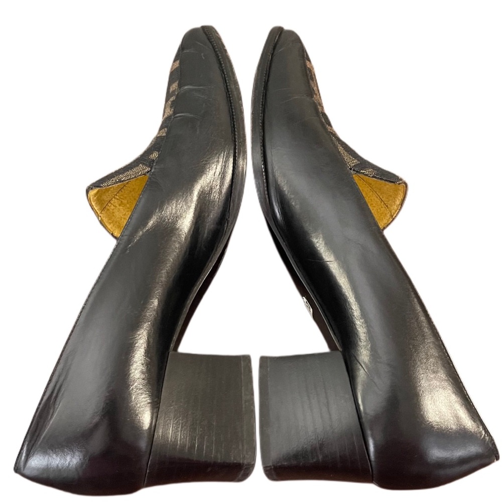 Fendi Zucca Logo Leather Loafers | Size 36.5 or 23.5 cm - Picture 12 of 16